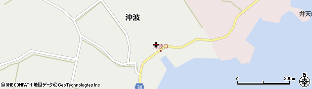 石川県鳳珠郡穴水町沖波ト78周辺の地図