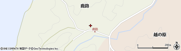 石川県穴水町（鳳珠郡）鹿路（ハ）周辺の地図