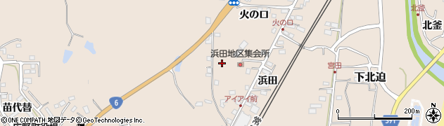福島県広野町（双葉郡）下北迫（火の口）周辺の地図