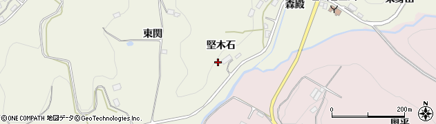 福島県石川郡玉川村北須釜堅木石周辺の地図
