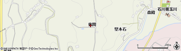 福島県玉川村（石川郡）北須釜（東関）周辺の地図