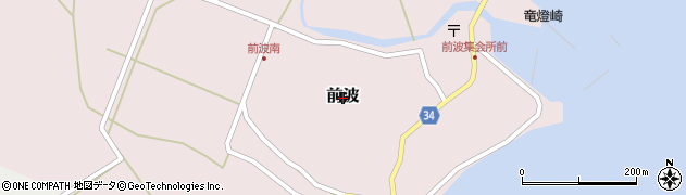 石川県穴水町（鳳珠郡）前波周辺の地図