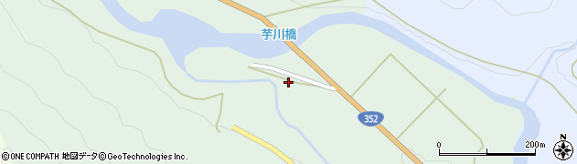 芋川橋周辺の地図