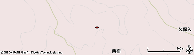 福島県白河市大信下小屋（井戸ヶ沢）周辺の地図