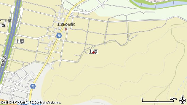 〒946-0022 新潟県魚沼市上原の地図