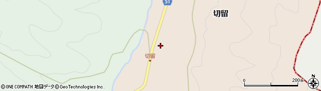 石川県羽咋郡志賀町切留ト周辺の地図