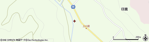 福島県白河市大信隈戸（上小屋前）周辺の地図