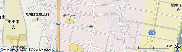 新潟県魚沼市中原周辺の地図
