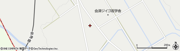 福島県下郷町（南会津郡）落合（ジイゴ坂）周辺の地図