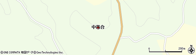 福島県小野町（田村郡）和名田（中落合）周辺の地図