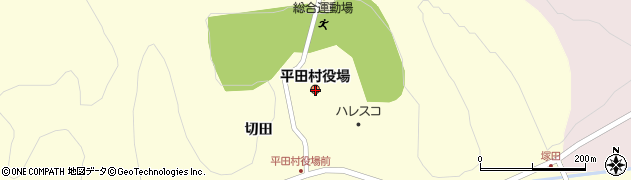 福島県石川郡平田村周辺の地図