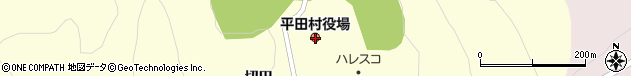 福島県石川郡平田村周辺の地図