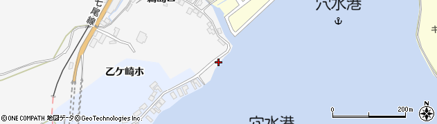 石川県鳳珠郡穴水町鵜島イ周辺の地図