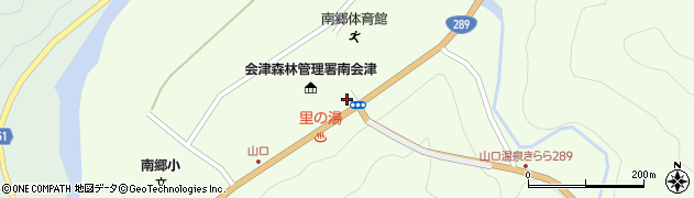 ａｐｏｌｌｏｓｔａｔｉｏｎ会津山口ＳＳ周辺の地図