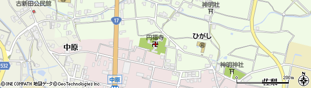 円福寺本坊周辺の地図