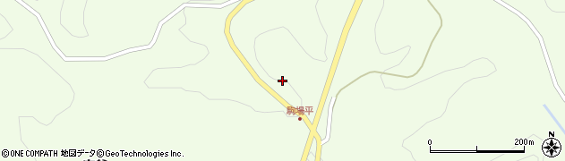 福島県石川郡平田村下蓬田空釜周辺の地図