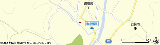 岡野町　集落センター周辺の地図
