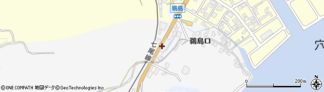 石川県鳳珠郡穴水町鵜島ニ周辺の地図