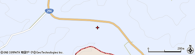 福島県天栄村（岩瀬郡）大里（三ノ輪）周辺の地図