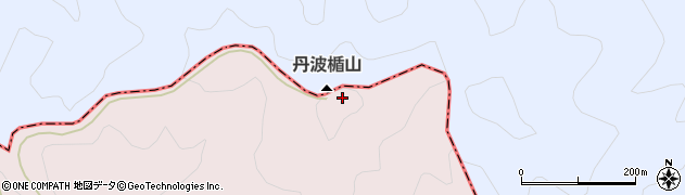丹波楯山周辺の地図