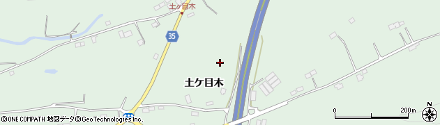 福島県広野町（双葉郡）上北迫（土ケ目木）周辺の地図