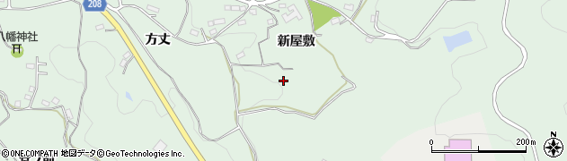 福島県石川郡玉川村岩法寺新屋敷周辺の地図