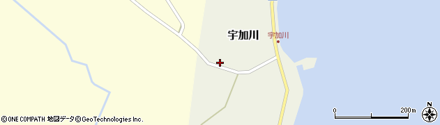 石川県穴水町（鳳珠郡）宇加川（ヌ）周辺の地図