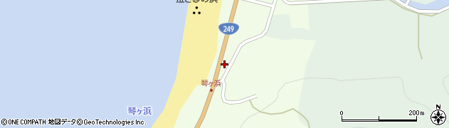 石川県輪島市門前町剱地（キ）周辺の地図