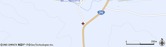 福島県岩瀬郡天栄村大里森下周辺の地図