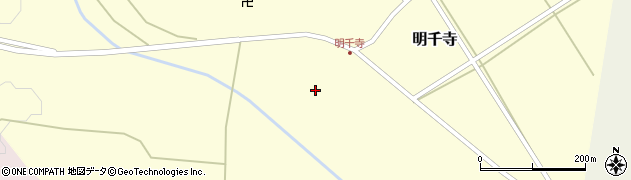 石川県鳳珠郡穴水町明千寺カ周辺の地図