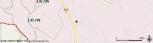 福島県須賀川市狸森（新田）周辺の地図
