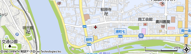 岩崎屋メガネ店周辺の地図