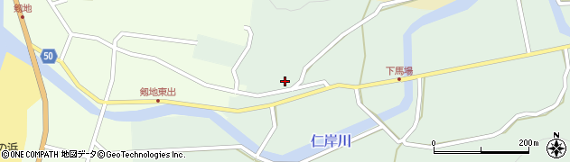 石川県輪島市門前町馬場ニ112周辺の地図