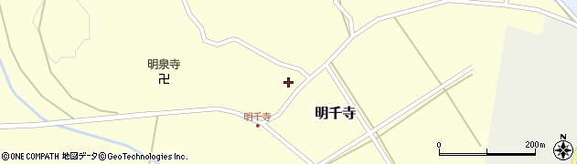 石川県穴水町（鳳珠郡）明千寺（オ）周辺の地図