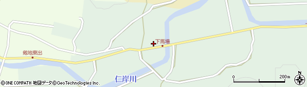 石川県輪島市門前町馬場（ホ）周辺の地図