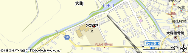 石川県穴水町（鳳珠郡）大町（ヌ）周辺の地図