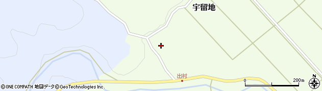 石川県鳳珠郡穴水町宇留地ウ11周辺の地図