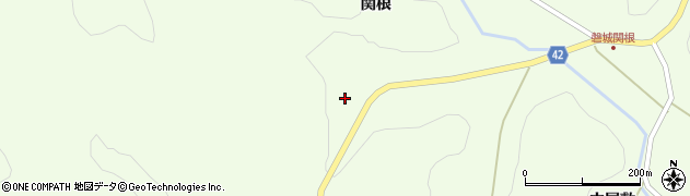 福島県平田村（石川郡）下蓬田周辺の地図