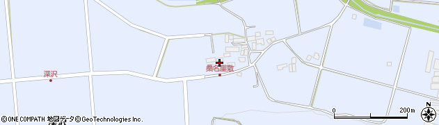 福島県天栄村（岩瀬郡）大里（桑名邸）周辺の地図