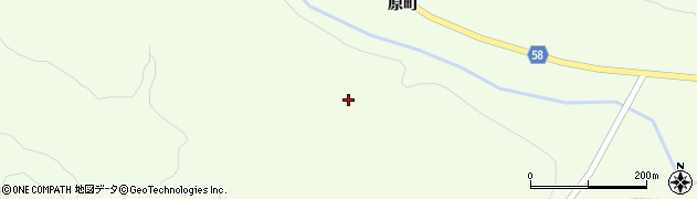 福島県白河市大信隈戸（肌子沢）周辺の地図