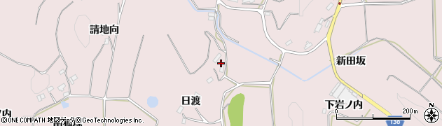 福島県須賀川市狸森日渡140周辺の地図
