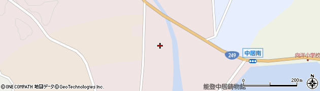 石川県穴水町（鳳珠郡）中居（ル）周辺の地図