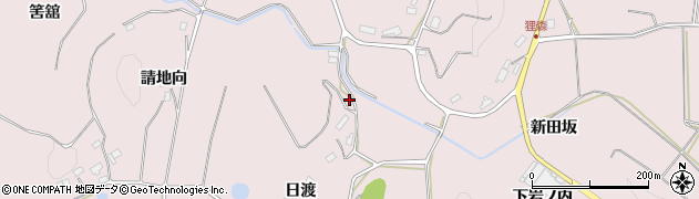 福島県須賀川市狸森日渡147周辺の地図