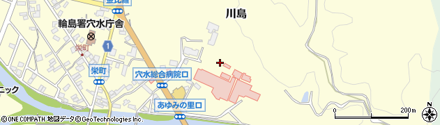 石川県鳳珠郡穴水町川島タ周辺の地図