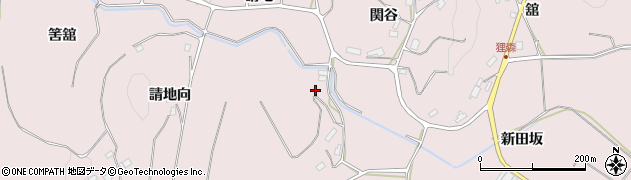 福島県須賀川市狸森日渡157周辺の地図
