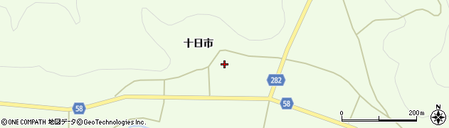 福島県白河市大信隈戸（屋敷前）周辺の地図