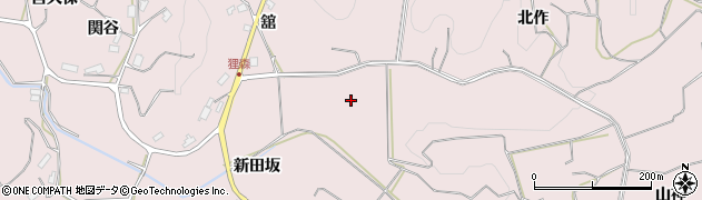 福島県須賀川市狸森（宮田）周辺の地図