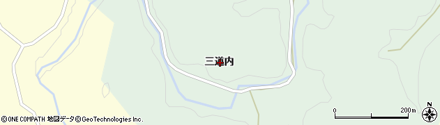 福島県田村郡小野町南田原井三道内周辺の地図