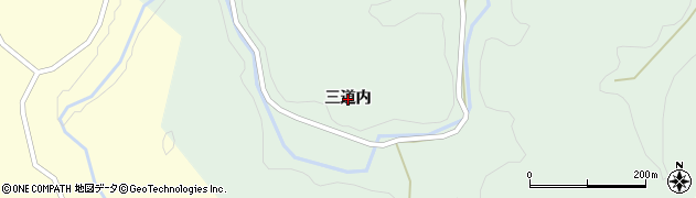 福島県小野町（田村郡）南田原井（三道内）周辺の地図