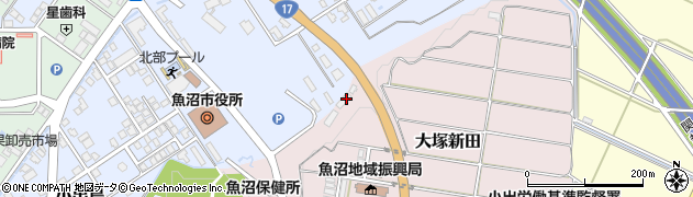 株式会社レックス　魚沼営業所周辺の地図